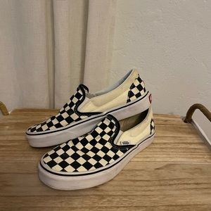 Vans Checkered Slip-Ons